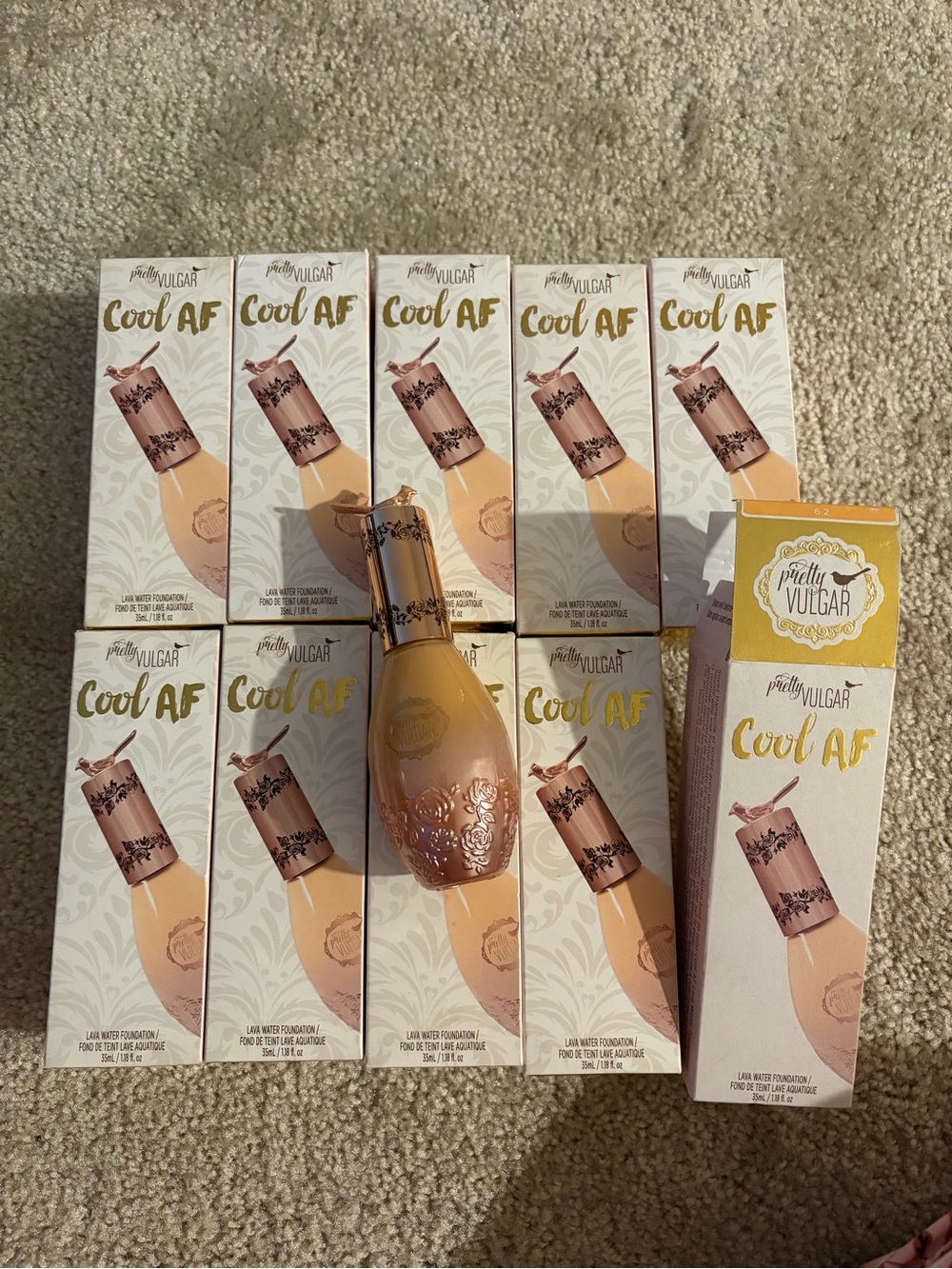 Pretty vulgar 10 pc Wholesale foundation set NWT